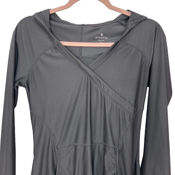 Athleta Wick‎ it Wader Cover Up Grey Size Small Beach Cover Up - Picture 8 of 13